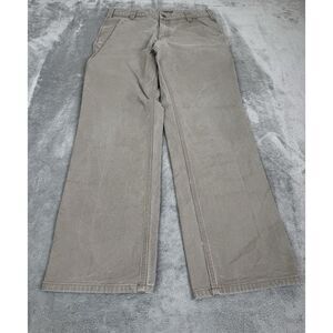 Duluth Trading Company Flex Fire Hose Cargo Pants Men's Size 38x34 Beige